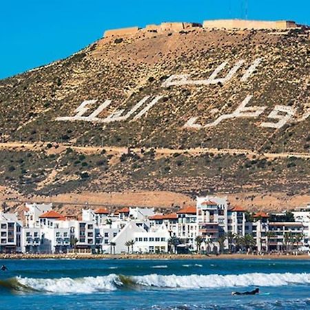 Appartement De Luxe ,Piscine,Parking,Terrasse Agadir Buitenkant foto