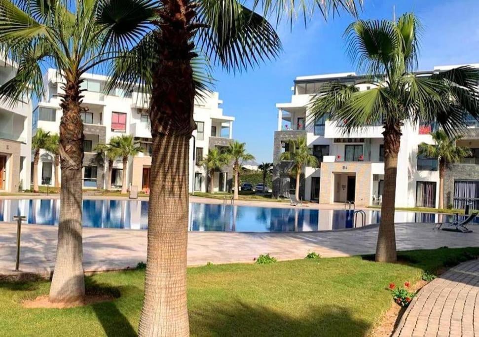 Appartement De Luxe ,Piscine,Parking,Terrasse Agadir Buitenkant foto